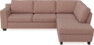 Friday - 2,5-sits soffa med divan höger - Rosa