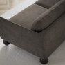 Madison Lux - 2-sits soffa med schäslong vänster - Brun