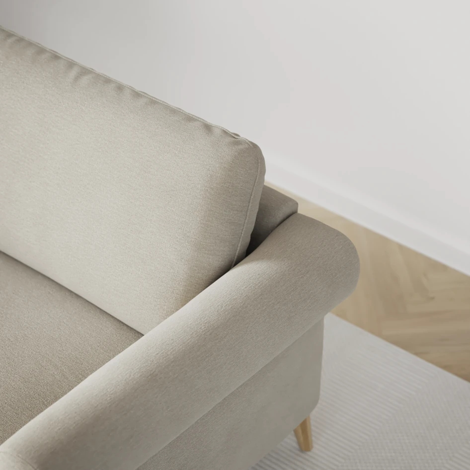 Bridge - 3-sits soffa - Brun