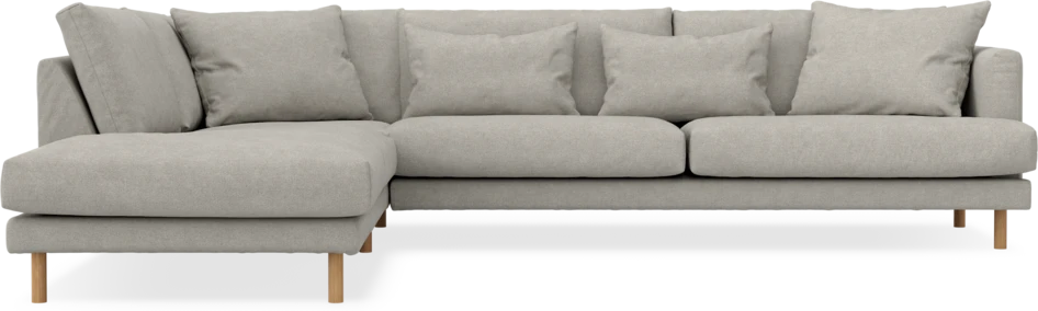 Harper - 3-sits soffa med divan vänster - Beige
