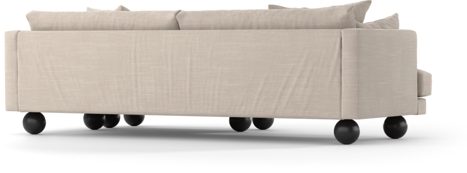 Harper - 4-sits med schäslong XL höger - Beige