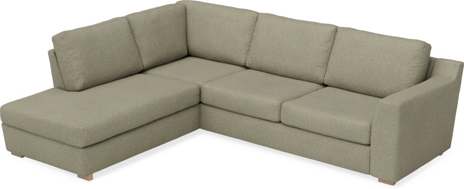 Friday - 2,5-sits soffa med divan vänster - Beige