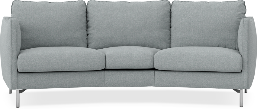 Madison - 3-sits soffa svängd, 70 cm - Turkos