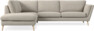 Madison - 3-sits soffa med divan vänster - Beige