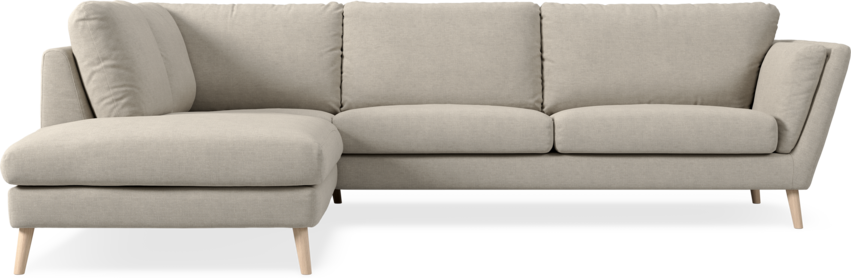 Madison - 3-sits soffa med divan vänster - Beige