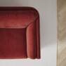 Madison Lux - 3-sits soffa med divan höger - Rosa