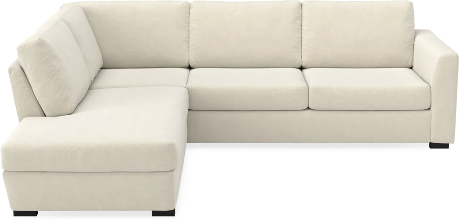 Friday - 2,5-sits soffa med divan vänster - Beige