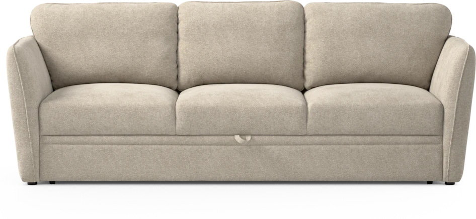Öland - Bäddsoffa 3-sits, längsbäddad - Beige