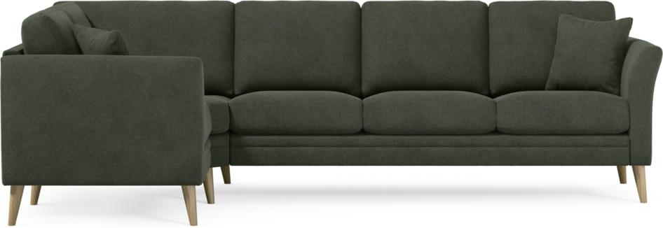 Eden - Hörnsoffa, 1+3-sits - Grön
