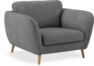 Madison - Fåtölj, 70 cm - Vit