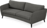County - 3-sits soffa svängd - Grå
