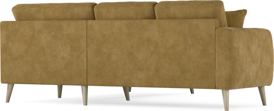 Eden - Hörnsoffa, 2+2-sits - Gul