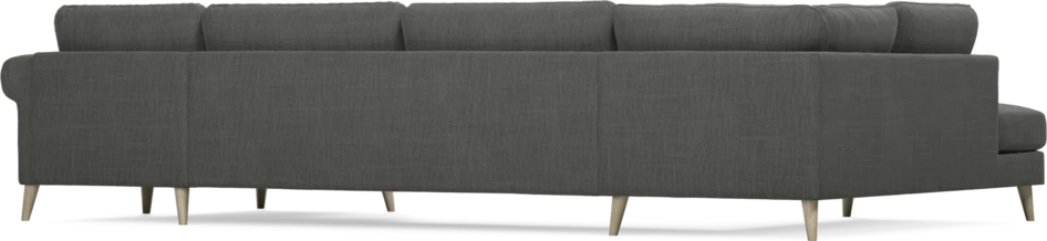 Bridge - 3-sits soffa med divan vänster och schäslong höger - Grå