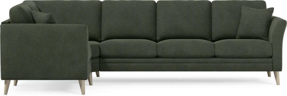 Eden - Hörnsoffa, 1+3-sits - Grön