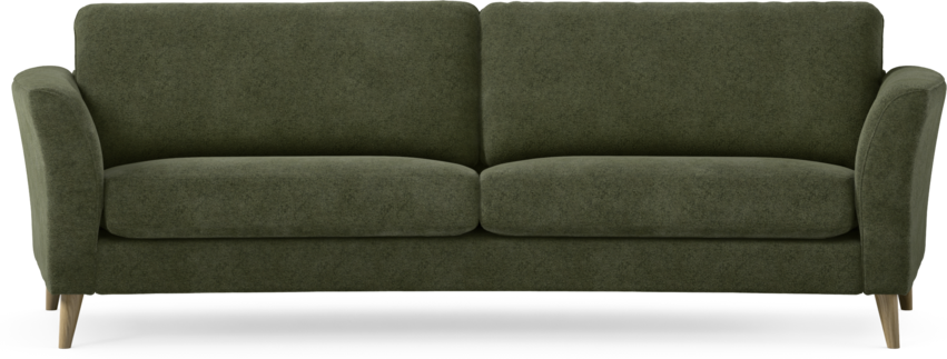 Bridge - 3-sits soffa svängd - Grön