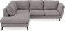 Madison - 2-sits soffa med divan vänster - Grå