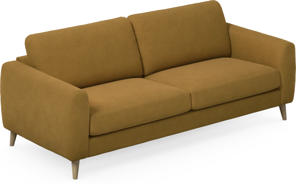 Bridge - 3-sits soffa - Gul