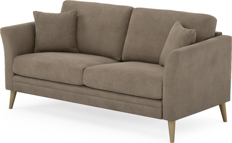 Eden - 2,5-sits soffa - Brun