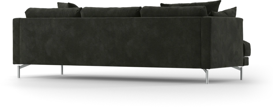 Harper - 4-sits soffa - Svart
