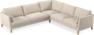 Winston - Hörnsoffa, 3+2-sits - Beige