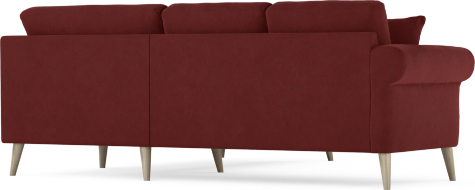 Eden - Hörnsoffa, 2+2-sits - Röd