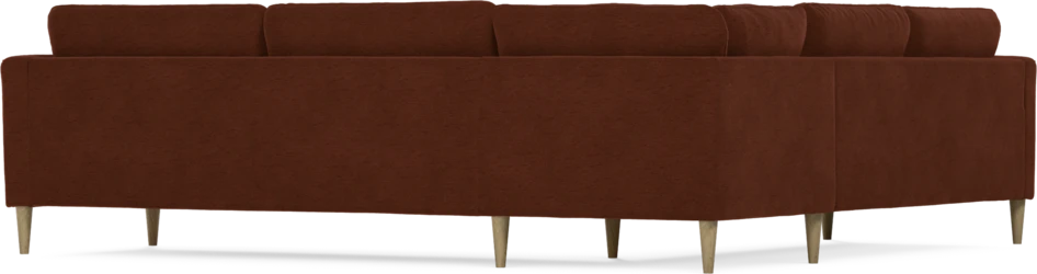 Bridge - Hörnsoffa, 2+3-sits - Orange