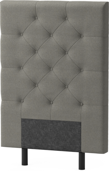 Delux Pikerad - Sänggavel, 90-210 cm - Grå