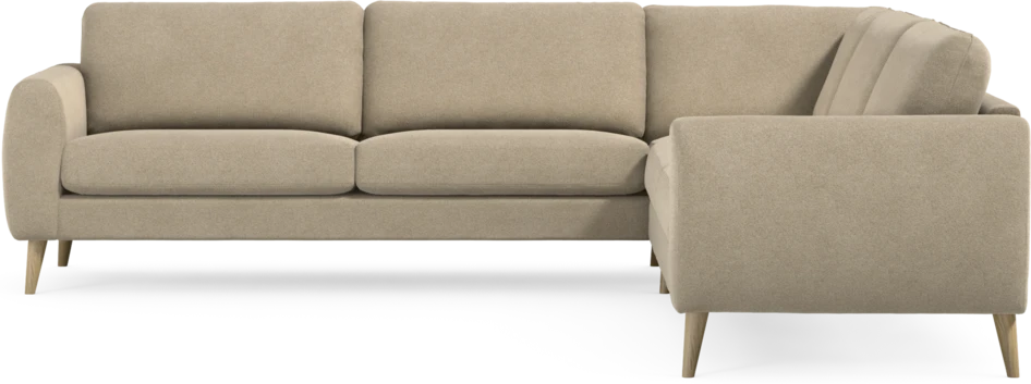 Bridge - Hörnsoffa, 3+3-sits - Beige