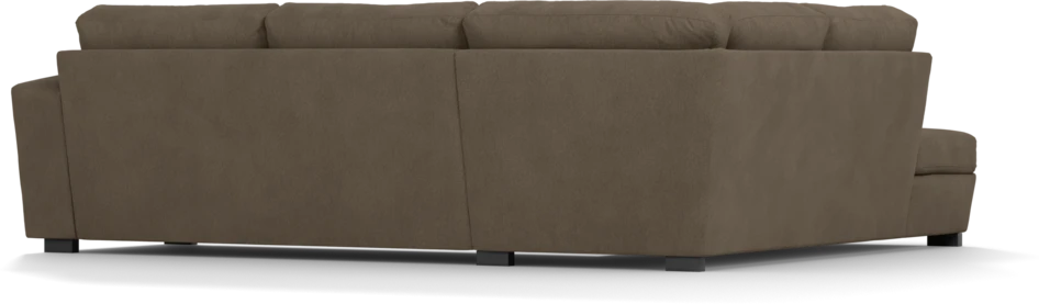 Friday - 2,5-sits soffa med divan vänster - Brun