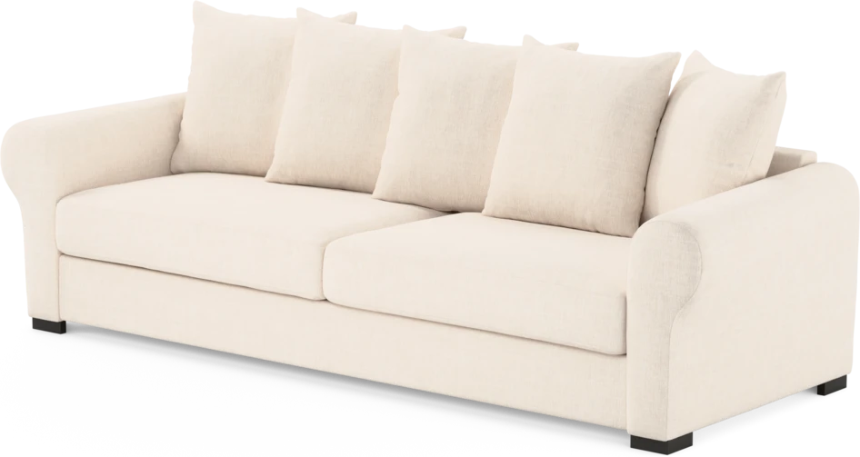Town - 4-sits soffa - Vit