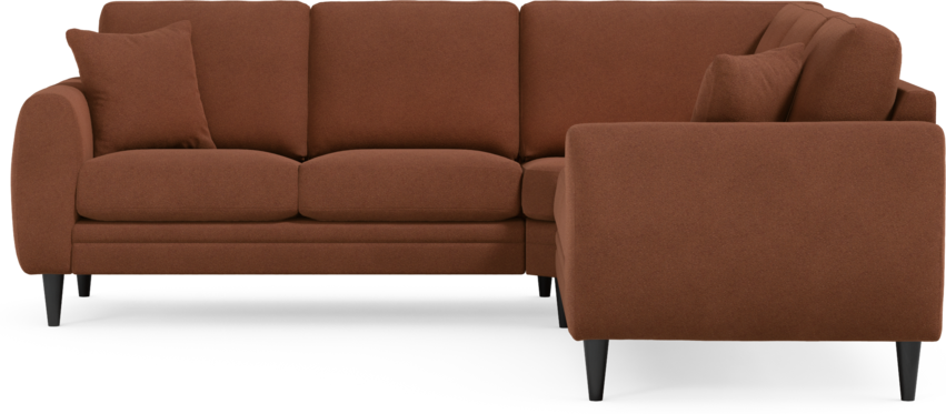 Eden - Hörnsoffa, 2+2-sits - Orange