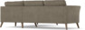 Bridge - Hörnsoffa, 2+2-sits - Beige