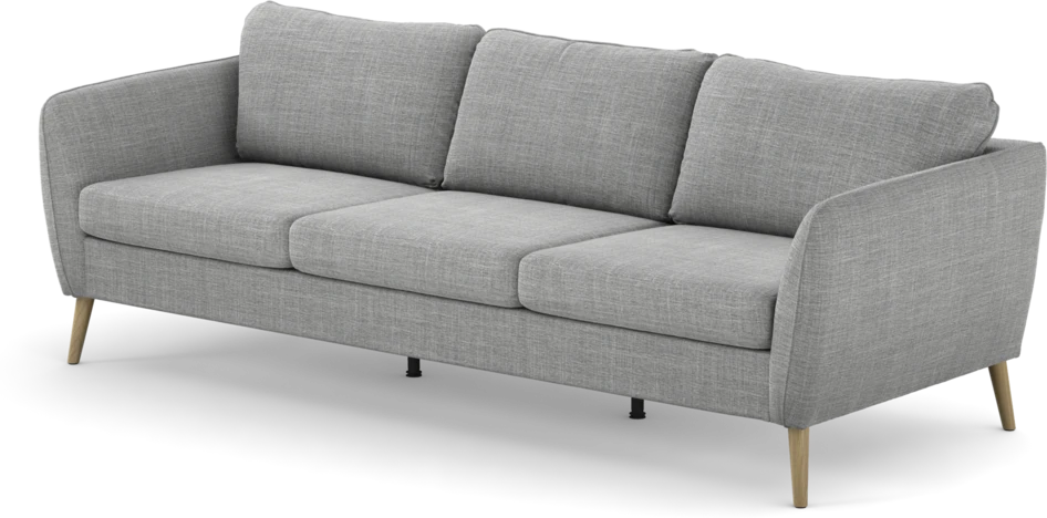 County - 3-sits soffa - Grå