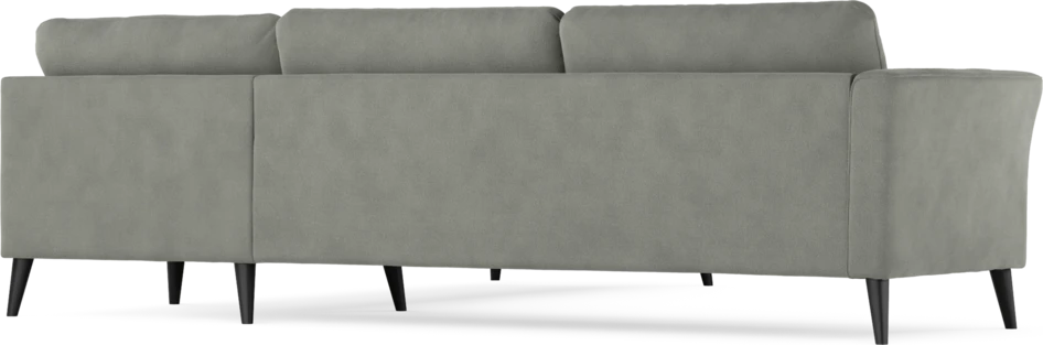 Bridge - Hörnsoffa, 3+3-sits - Grå