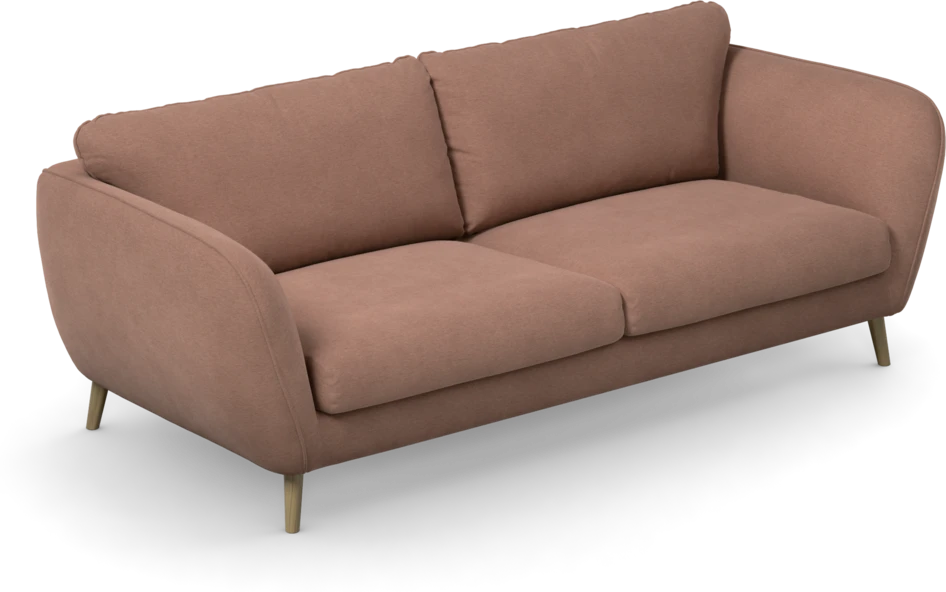 Madison - 3-sits soffa - Rosa
