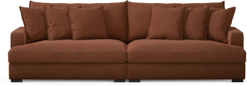 Rossi - 4-sits soffa - Orange