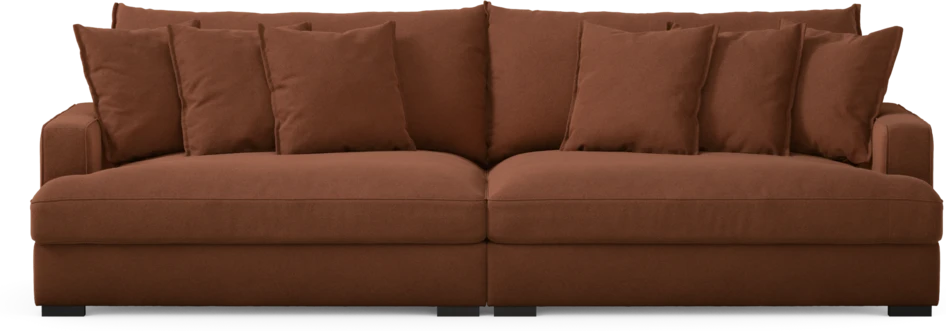 Rossi - 4-sits soffa - Orange