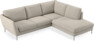 Madison - 2-sits soffa med divan höger - Beige