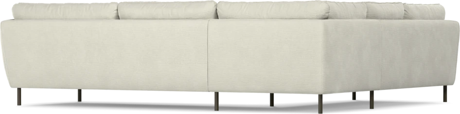 Madison Lux - Hörnsoffa 2+3-sits, hörn 1 - Vit