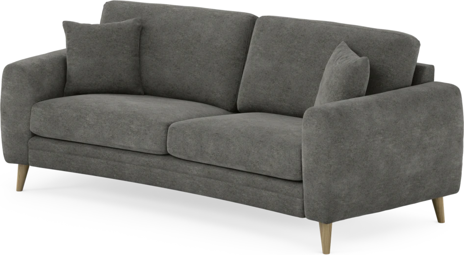 Eden - 2,5-sits soffa svängd - Grå
