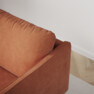 Madison Lux - 3-sits soffa med divan höger - Orange