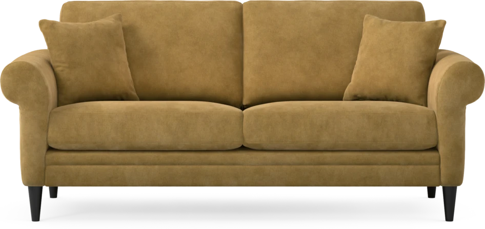 Eden - 2,5-sits soffa - Gul