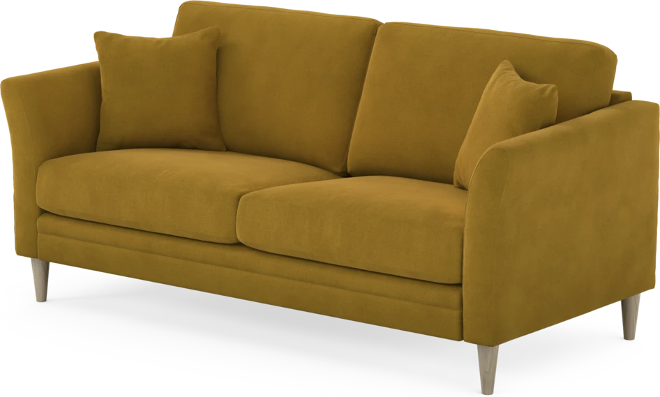 Eden - 2,5-sits soffa - Gul