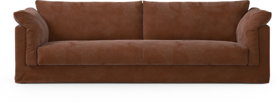 Cherrie Klädsel - Klädsel till 4-sits soffa, hel dyna - Orange