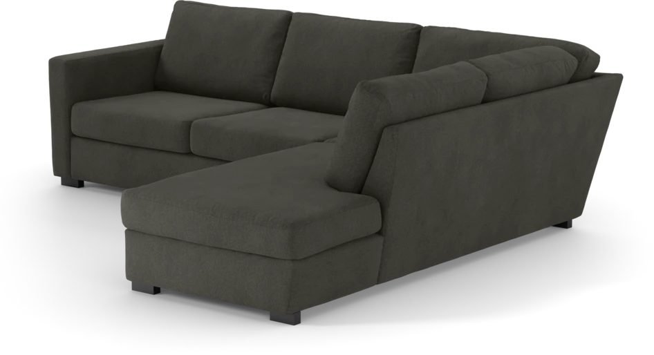 Friday - 2,5-sits soffa med divan höger - Grå