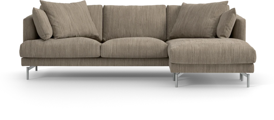 Harper - 4-sits med schäslong höger  - Beige