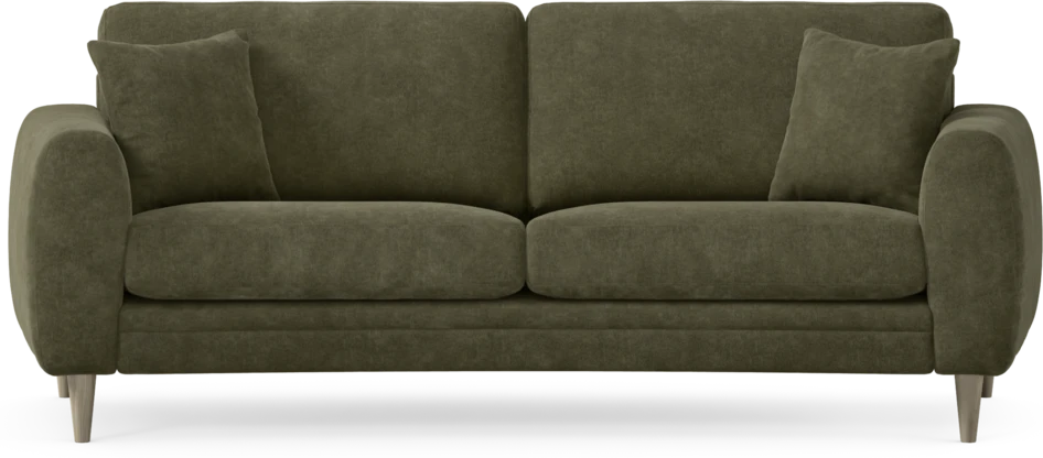 Eden - 2,5-sits soffa svängd - Grön