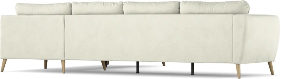 County - Hörnsoffa, 3+2-sits - Vit