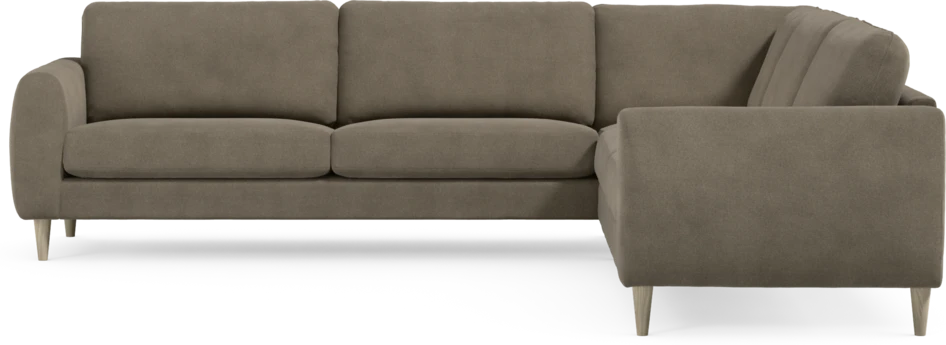 Bridge - Hörnsoffa, 3+3-sits - Beige