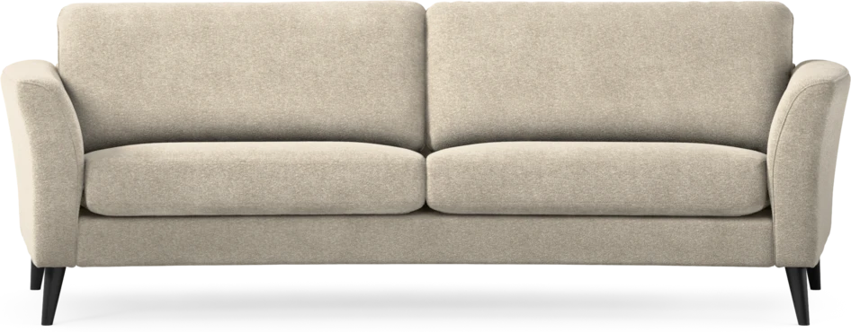 Bridge - 3-sits soffa svängd - Beige